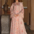 Bareeze-Lawn 3 Pcs All Over Embroidered Unstitched Suit With Embroidered Chiffon Dupatta