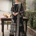 3 Piece - Unstitched Fully Embroidered Preminum Lawn Fabric