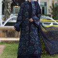 Bareeze-Lawn 3 Pcs All Over Embroidered Unstitched Suit With Embroidered Chiffon Dupatta