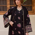 Black Pink 3Pc - Embroidered Lawn 3PC