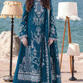 Qalamkar Sahil Embroidered Luxury Lawn Unstitched 3Pc Suit