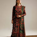 Hussain Rehar Unstitched Embroidered Lawn 3Pc