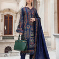 3PC EMBROIDERED LAWN SUIT