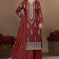 Embroidered Lawn Unstitched 3PC with Embroidered Ready to wear Dupatta