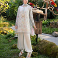 Maria B- Chikankari Embroidered Lawn Unstitched 3pc with Ready to wear Chiffon Dupatta