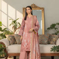 Embroidered Digital Printed Lawn Unstitched 3pc with Ready to wear Bana Dora Voil Dupatta
