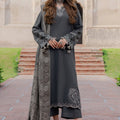 Izel-Embroidered Lawn 3PC with Digital Printed Dupatta
