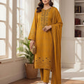 Cutwork Fully Embroidered pure Lawn Unstitched 3PC With Heavy Embroidered Dupatta