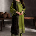 Batik - Sequence Embroidered Lawn Unstitched 3PC with Ready to wear Sequence Embroidered Bamber Chiffon Dupatta