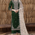 Embroidered Lawn Unstitched 3PC with Digital Printed Voil Lawn Dupatta