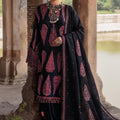 Hussain Rehar-Embroidered Lawn Unstitched 3PC with Embroidered Dupatta