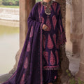 Hussain Rehar-Embroidered Lawn Unstitched 3PC with Embroidered Dupatta